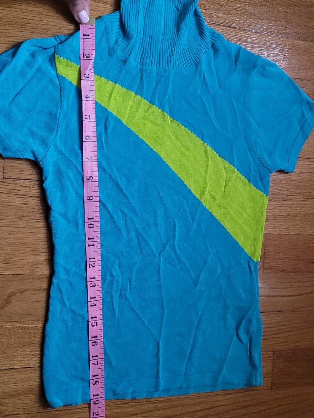 VERSUS GIANNI VERSACE COLORBLOCK TOP MADE IN ITALY - Picture 13 of 13